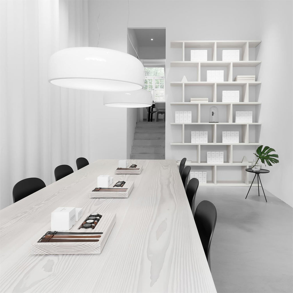 Letifly Lustre Pendentif Dôme Noir Brillant - Neutralighting
