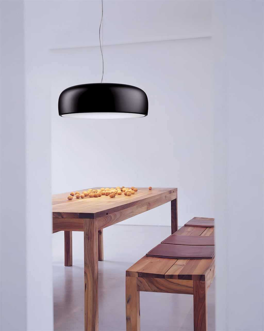 Letifly Lustre Pendentif Dôme Noir Brillant - Neutralighting