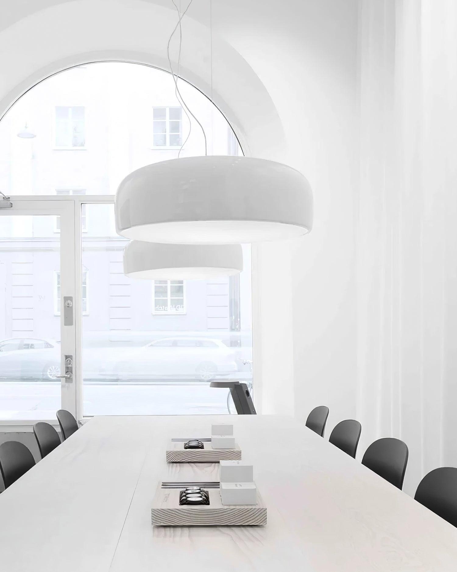 Letifly Lustre Pendentif Dôme Noir Brillant - Neutralighting