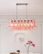Elizabeth Chandelier Murano Rectangulaire - Neutralighting