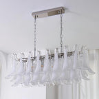 Elizabeth Chandelier Murano Rectangulaire - Neutralighting
