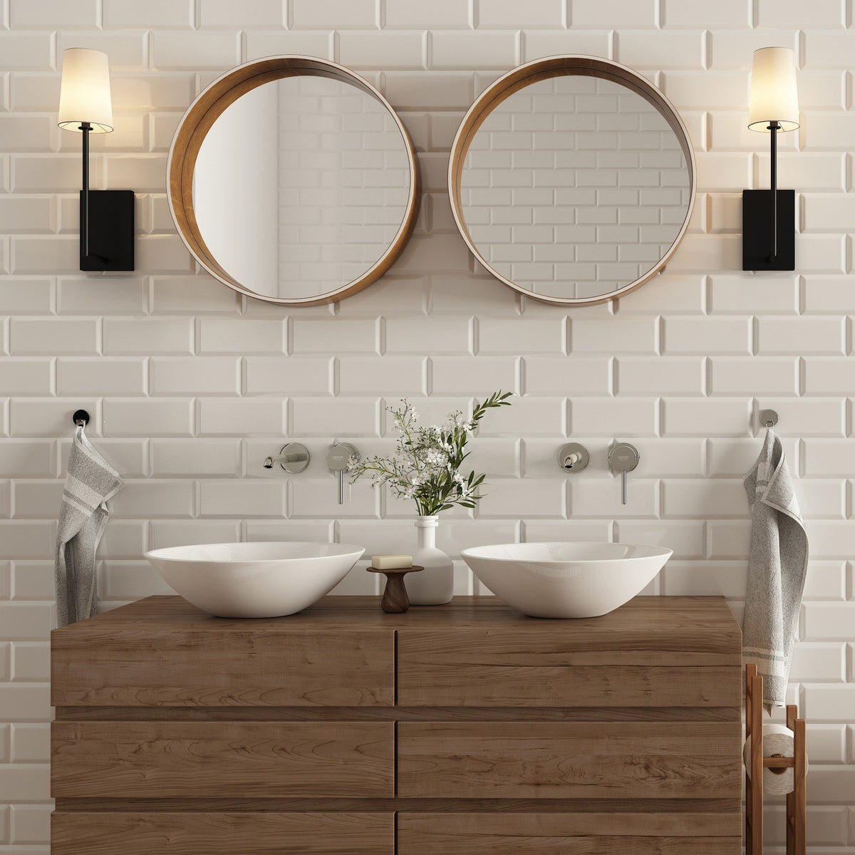 Lampe Murale en Tissu et Laiton Art Vintage Sytheir - Neutralighting