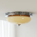 Plafonnier Baldaquin Verre Ombre Classique Rond Moderne - Neutralighting