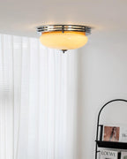 Plafonnier Baldaquin Verre Ombre Classique Rond Moderne - Neutralighting