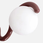Uveta Lustre Linéaire Rouge & Argenté - Neutralighting