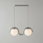 Uveta Lustre Linéaire Rouge & Argenté