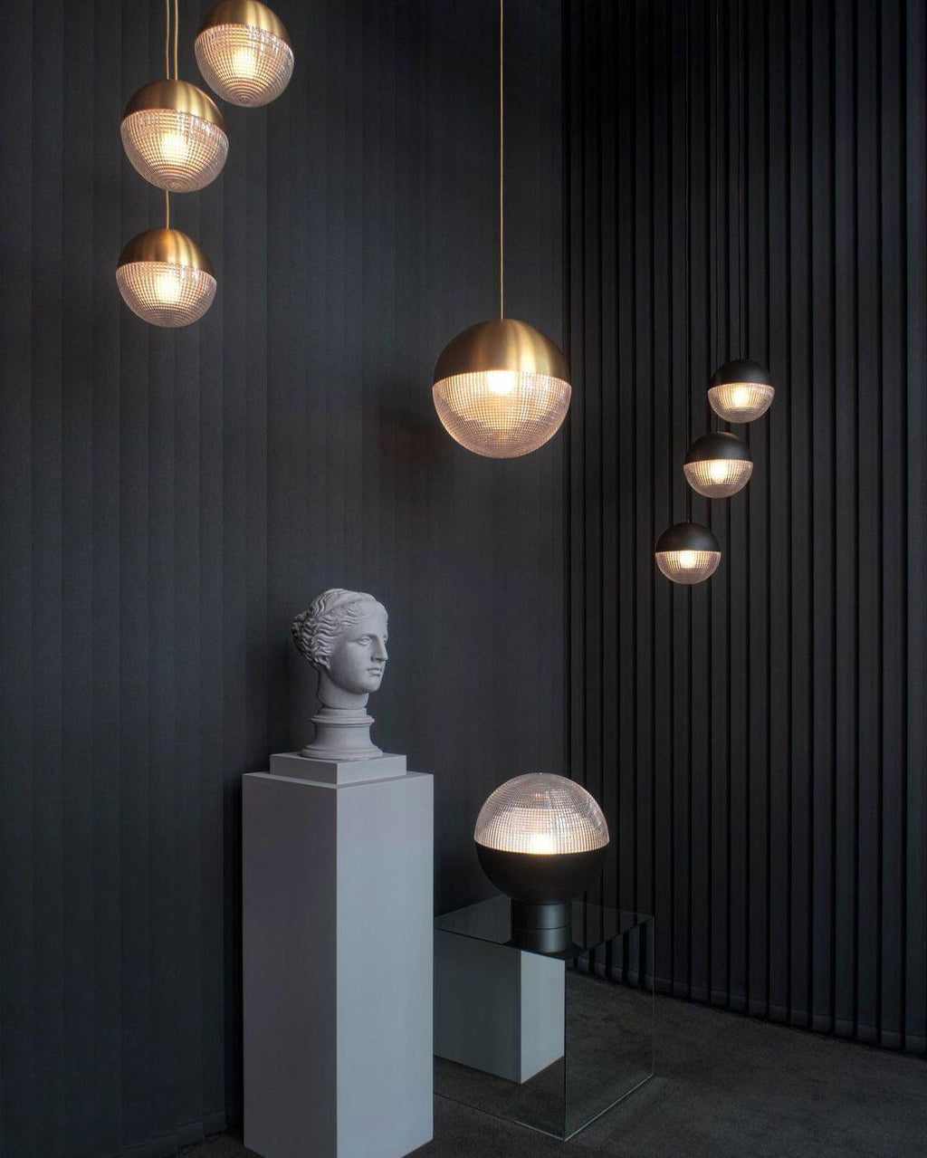 Solara Suspension en Laiton Verre Moderne - Neutralighting