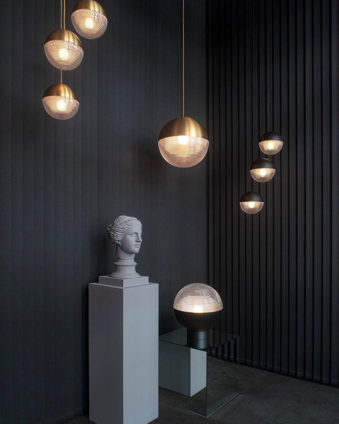 Solara Suspension en Laiton Verre Moderne - Neutralighting