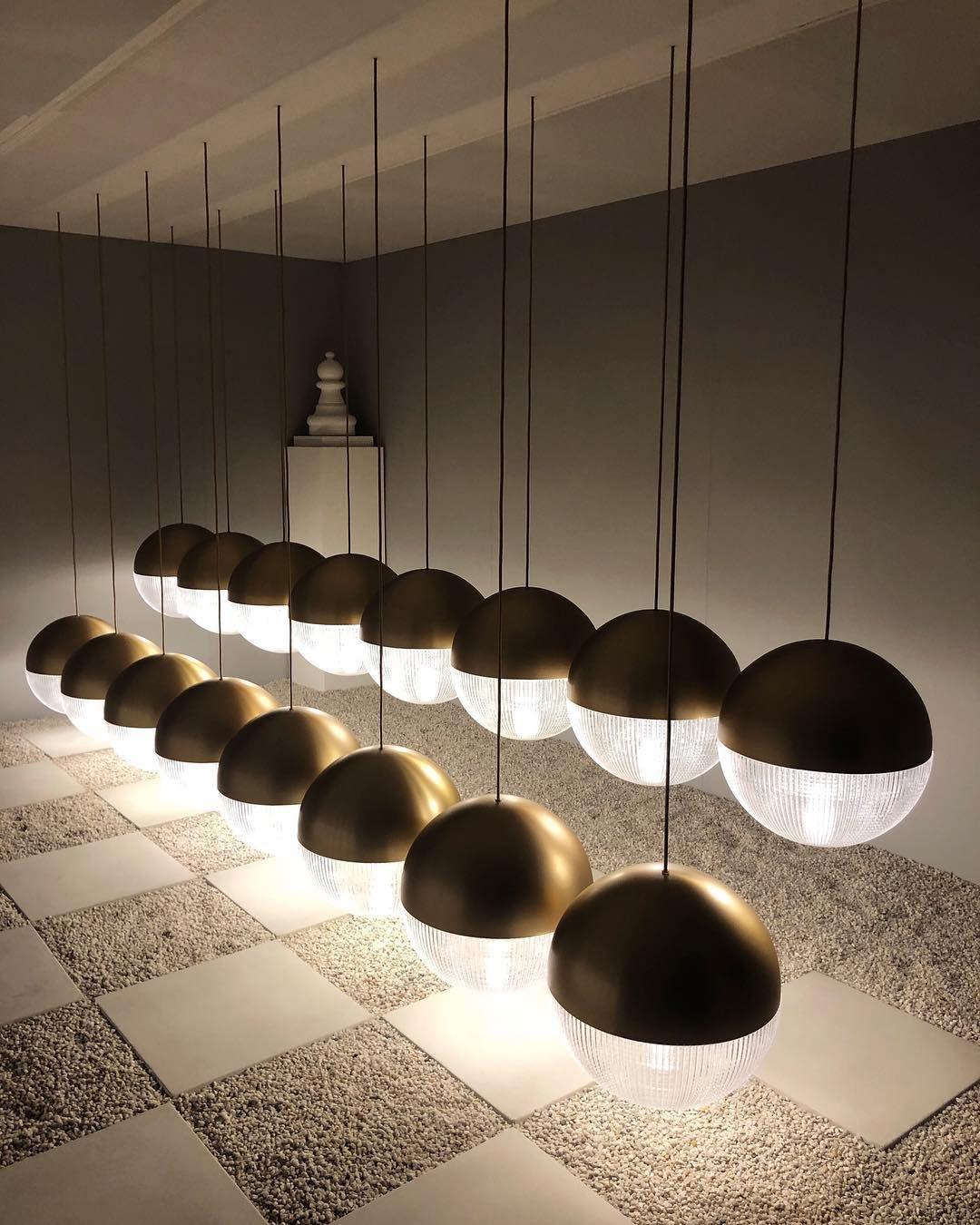 Solara Suspension en Laiton Verre Moderne - Neutralighting