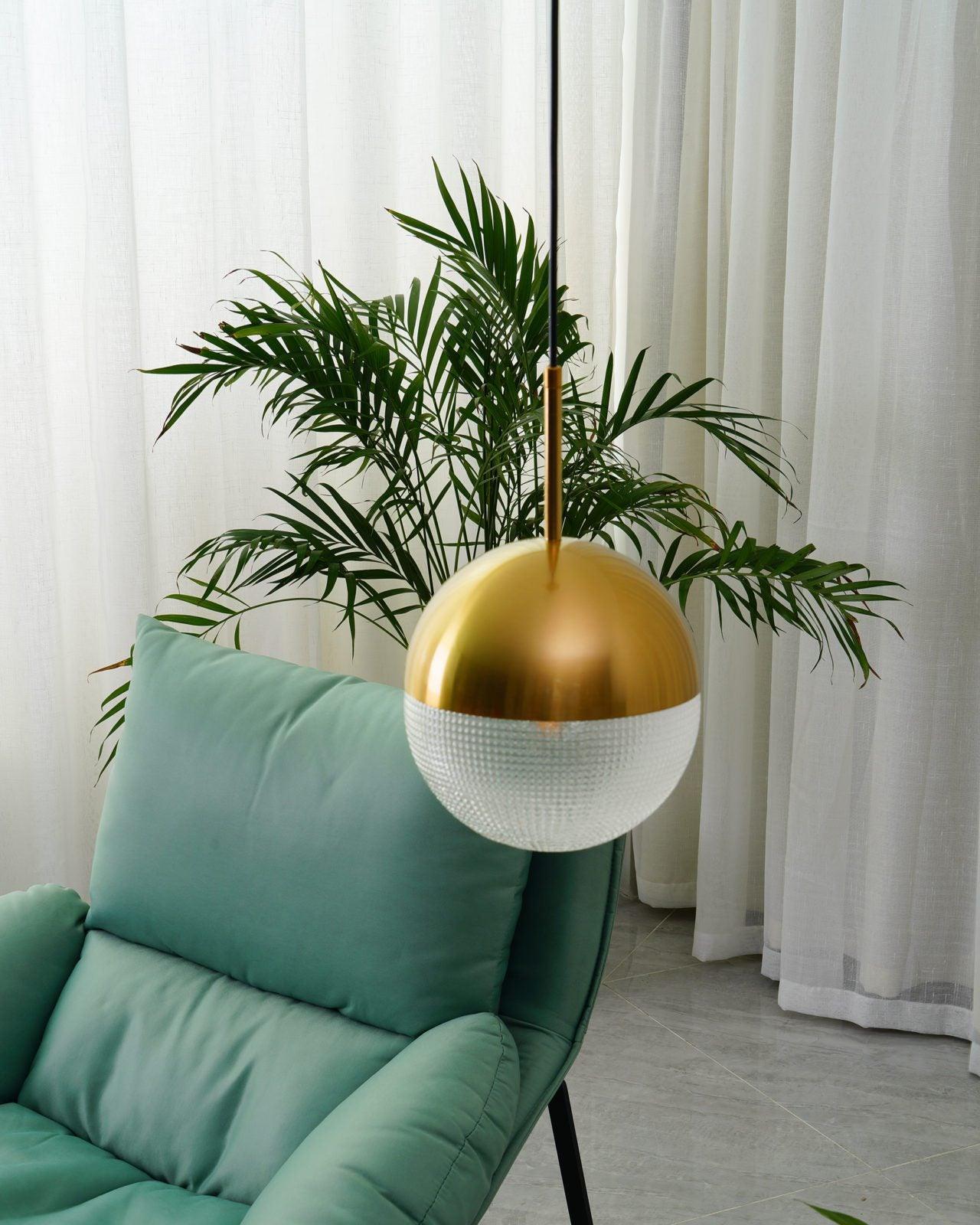 Solara Suspension en Laiton Verre Moderne - Neutralighting