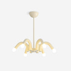 Fivelle Lustra Lustre Moderne Crème Multi-Bras Élégant - Neutralighting