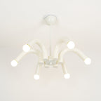Fivelle Lustra Lustre Moderne Crème Multi-Bras Élégant - Neutralighting