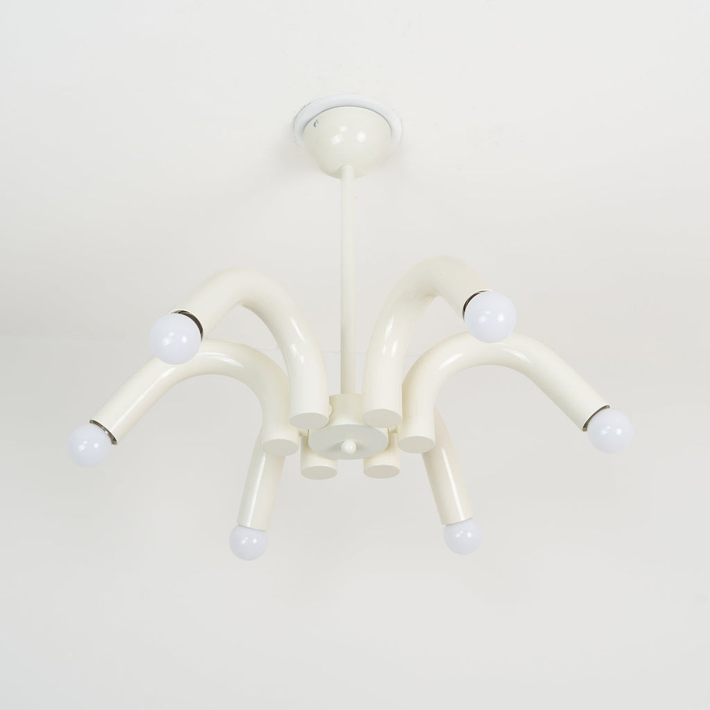 Fivelle Lustra Lustre Moderne Crème Multi-Bras Élégant - Neutralighting