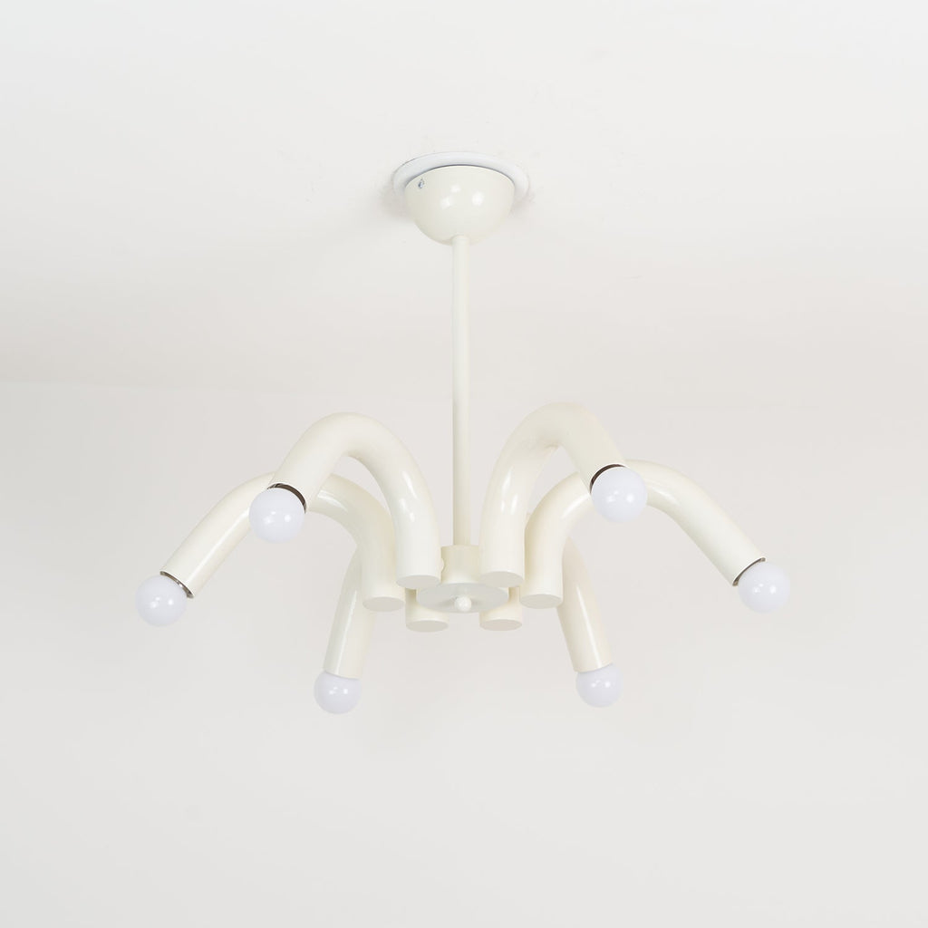Fivelle Lustra Lustre Moderne Crème Multi-Bras Élégant - Neutralighting