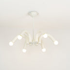 Fivelle Lustra Lustre Moderne Crème Multi-Bras Élégant - Neutralighting
