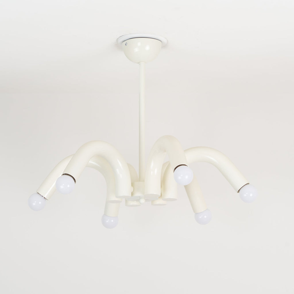 Fivelle Lustra Lustre Moderne Crème Multi-Bras Élégant - Neutralighting