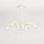 Fivelle Lustra Lustre Moderne Crème Multi-Bras Élégant - Neutralighting