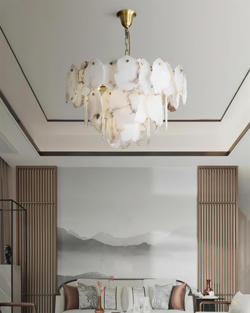 Leon Lustre Albâtre Superposé Luxe - Neutralighting