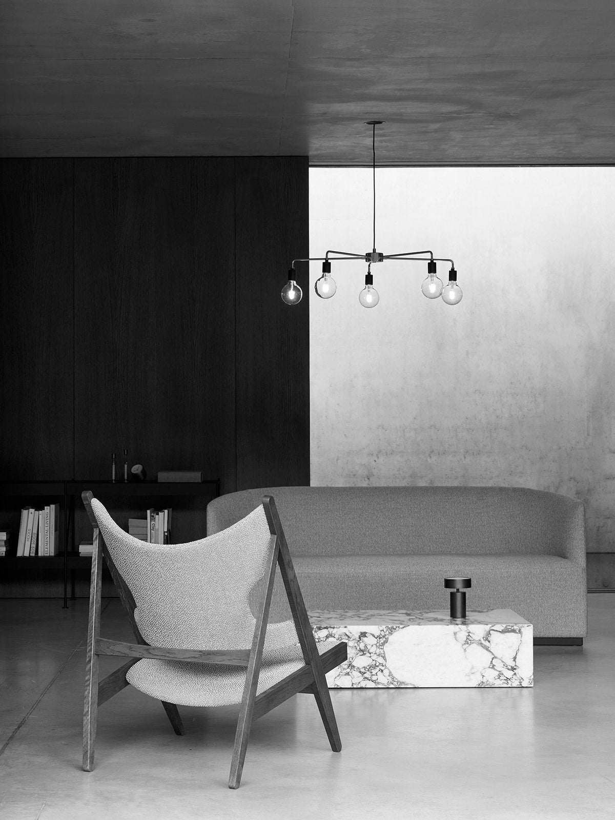 Chandelier Métal Industriel Traditionnel Vecarisra - Neutralighting