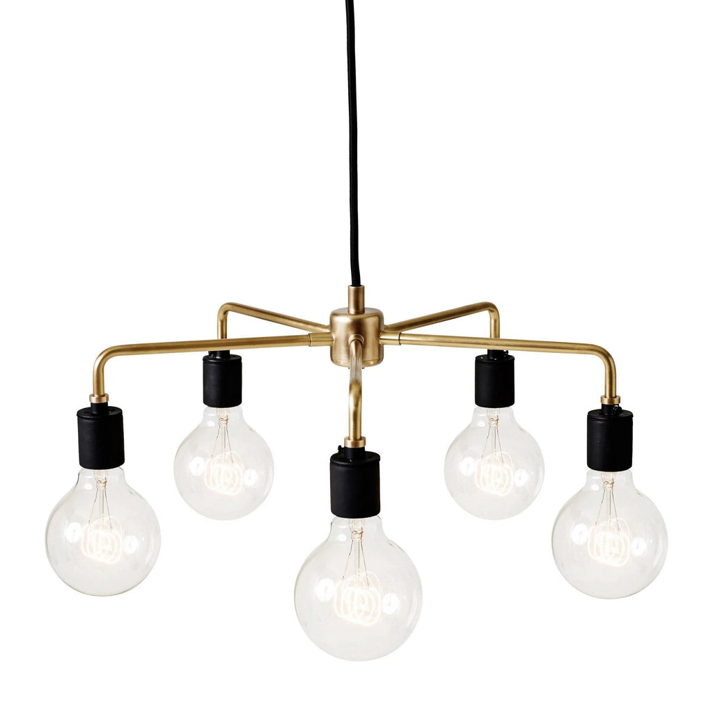 Chandelier Métal Industriel Traditionnel Vecarisra - Neutralighting