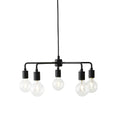Chandelier Métal Industriel Traditionnel Vecarisra - Neutralighting