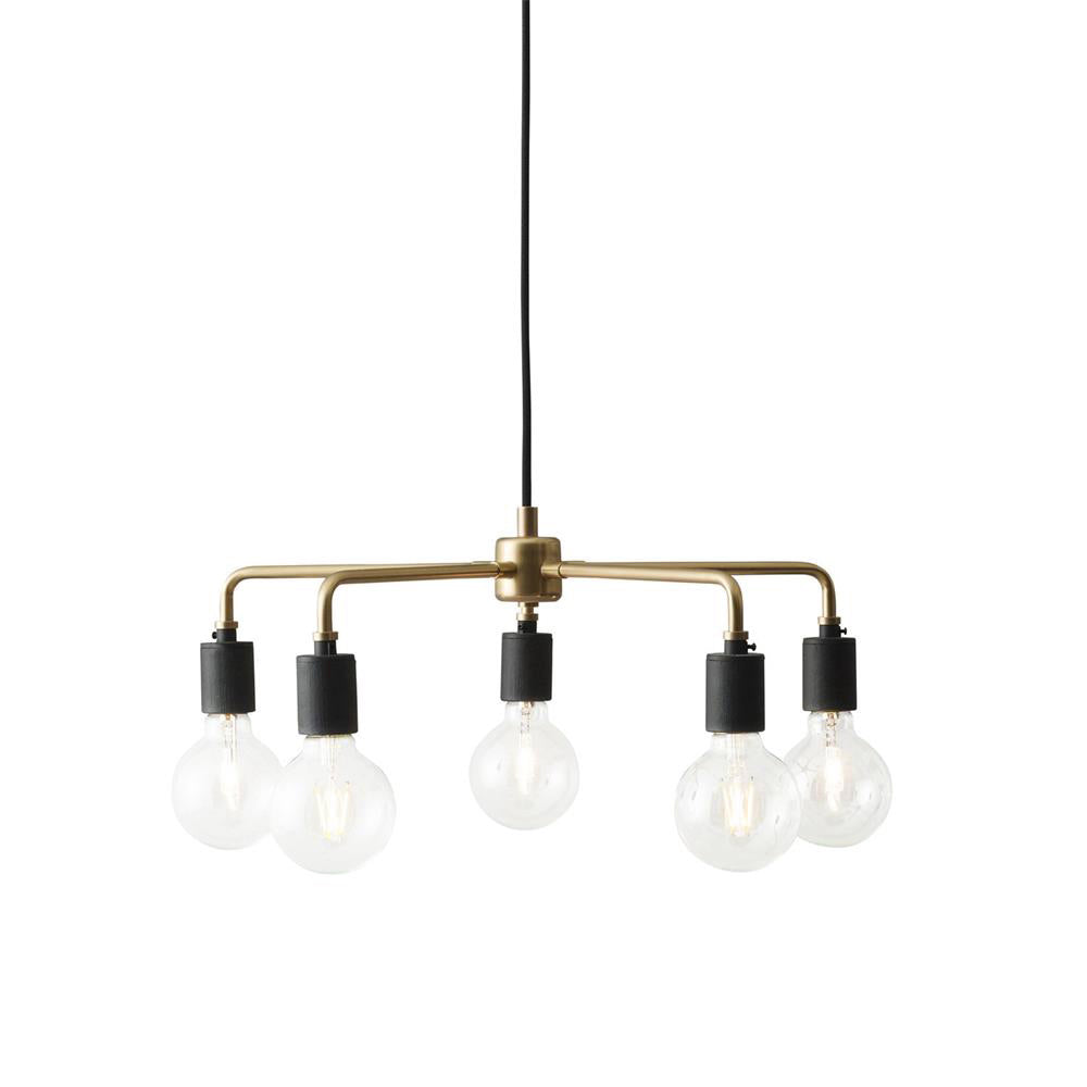 Chandelier Métal Industriel Traditionnel Vecarisra - Neutralighting