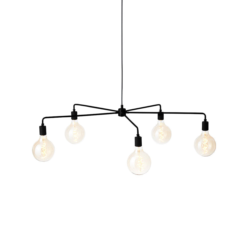 Chandelier Métal Industriel Traditionnel Vecarisra - Neutralighting