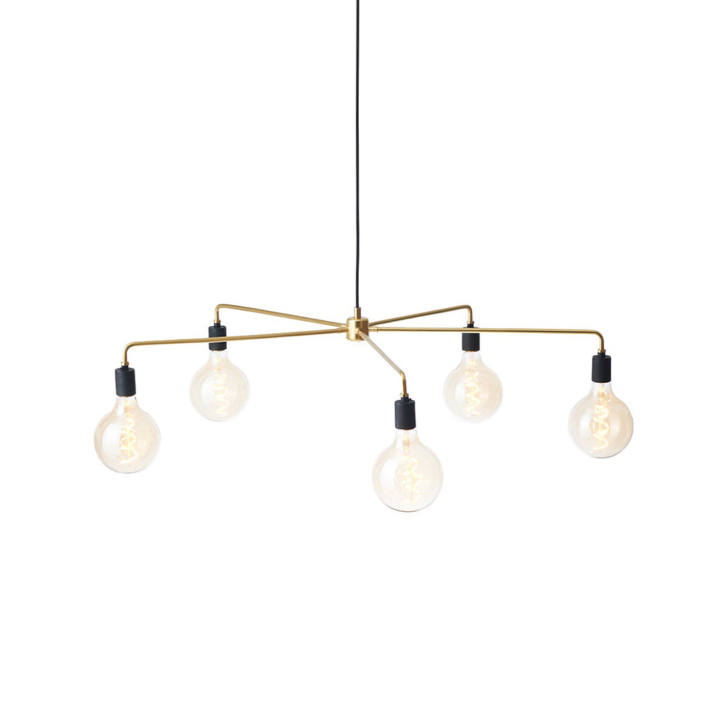 Chandelier Métal Industriel Traditionnel Vecarisra - Neutralighting