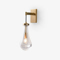 Lyshaos Applique Murale en Laiton et Verre Minimaliste - Neutralighting