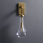 Lyshaos Applique Murale en Laiton et Verre Minimaliste - Neutralighting