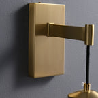 Lyshaos Applique Murale en Laiton et Verre Minimaliste - Neutralighting