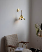Tiffany Applique Murale Laiton Vert - Neutralighting