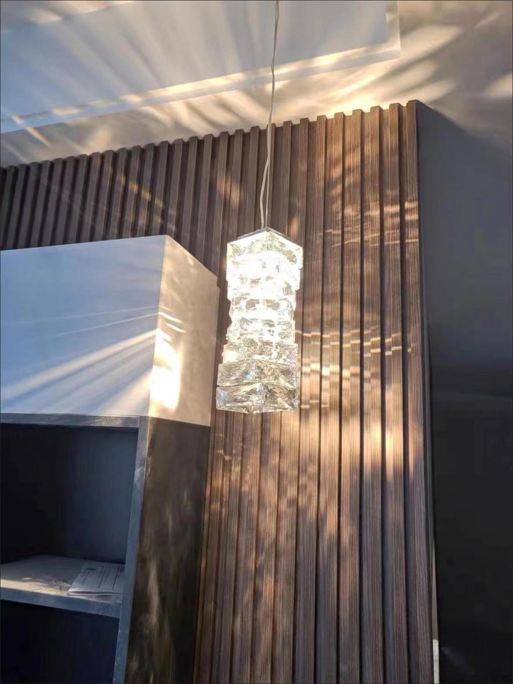 Crysta Lampe Suspendue en Cristal Luxe - Neutralighting