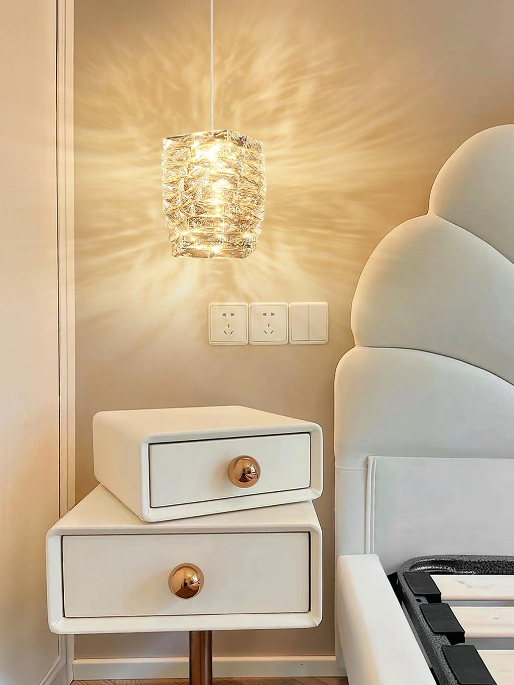Crysta Lampe Suspendue en Cristal Luxe - Neutralighting