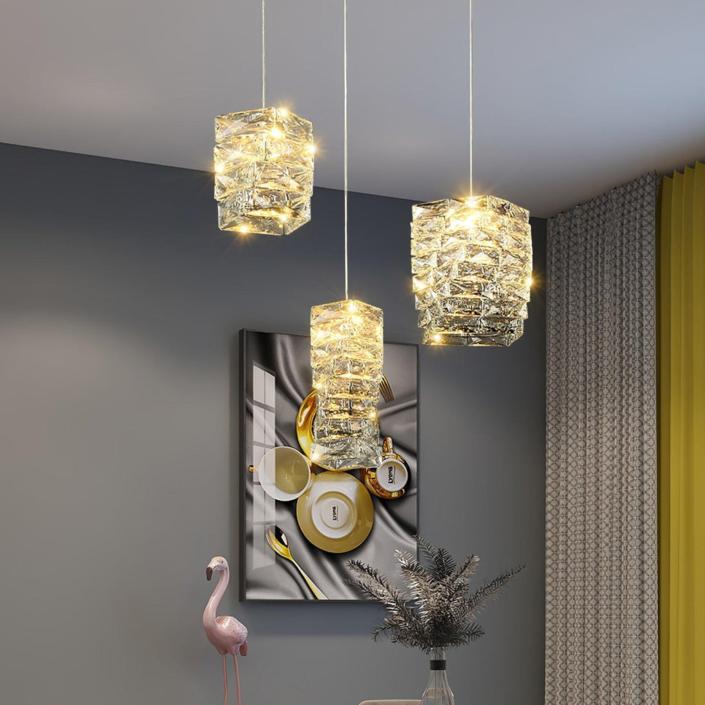 Crysta Lampe Suspendue en Cristal Luxe - Neutralighting