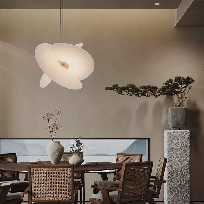Whirl Suspension Lampe en Tissu Moderne - Neutralighting