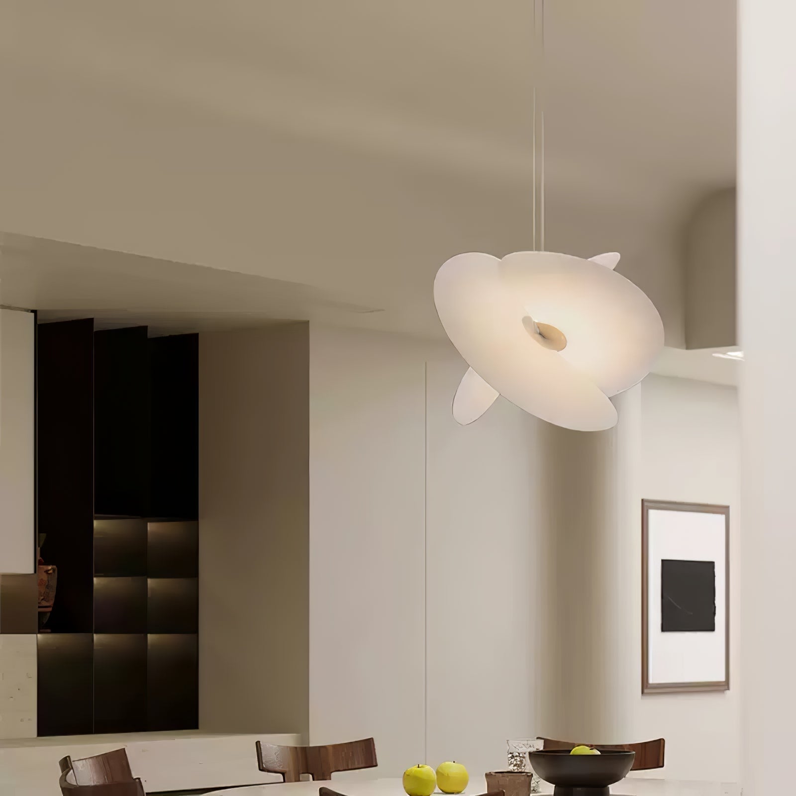 Whirl Suspension Lampe en Tissu Moderne - Neutralighting