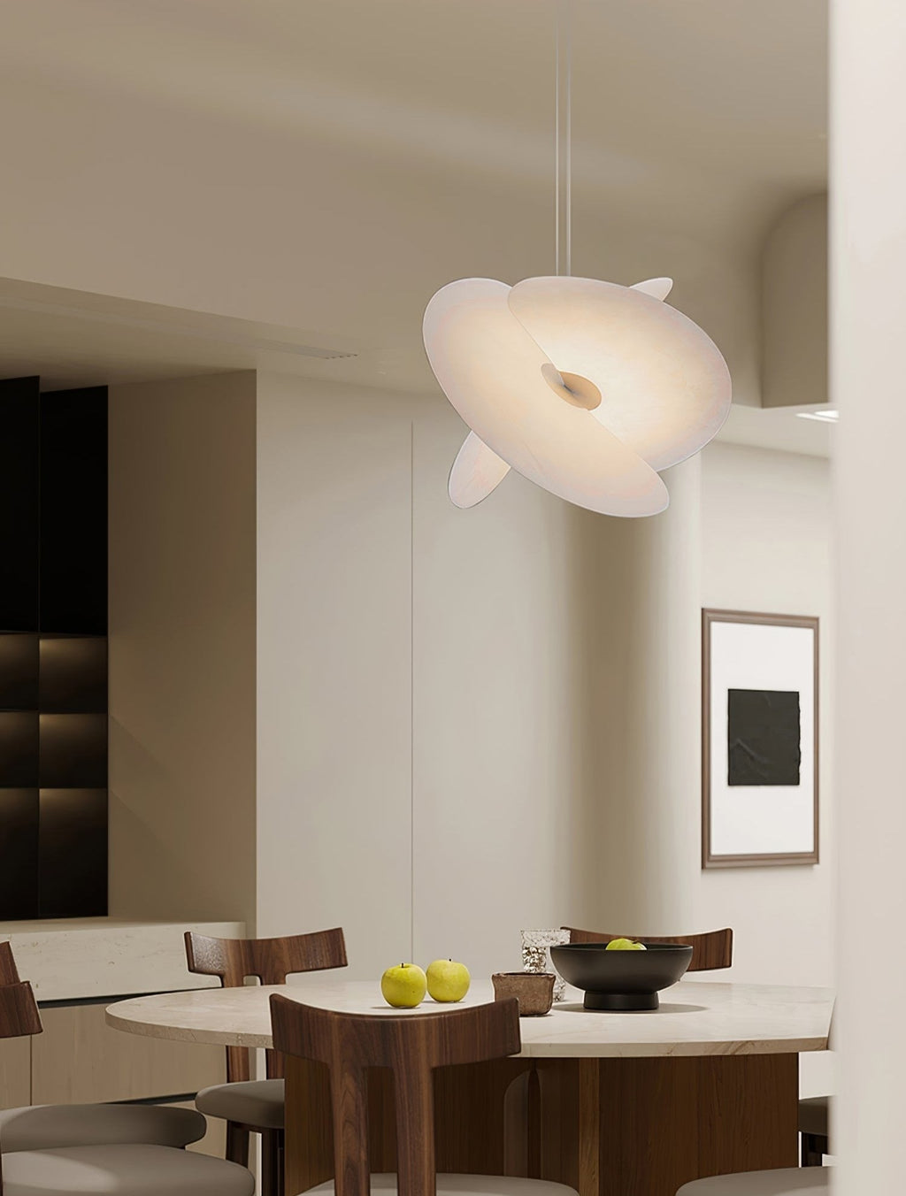 Whirl Suspension Lampe en Tissu Moderne - Neutralighting