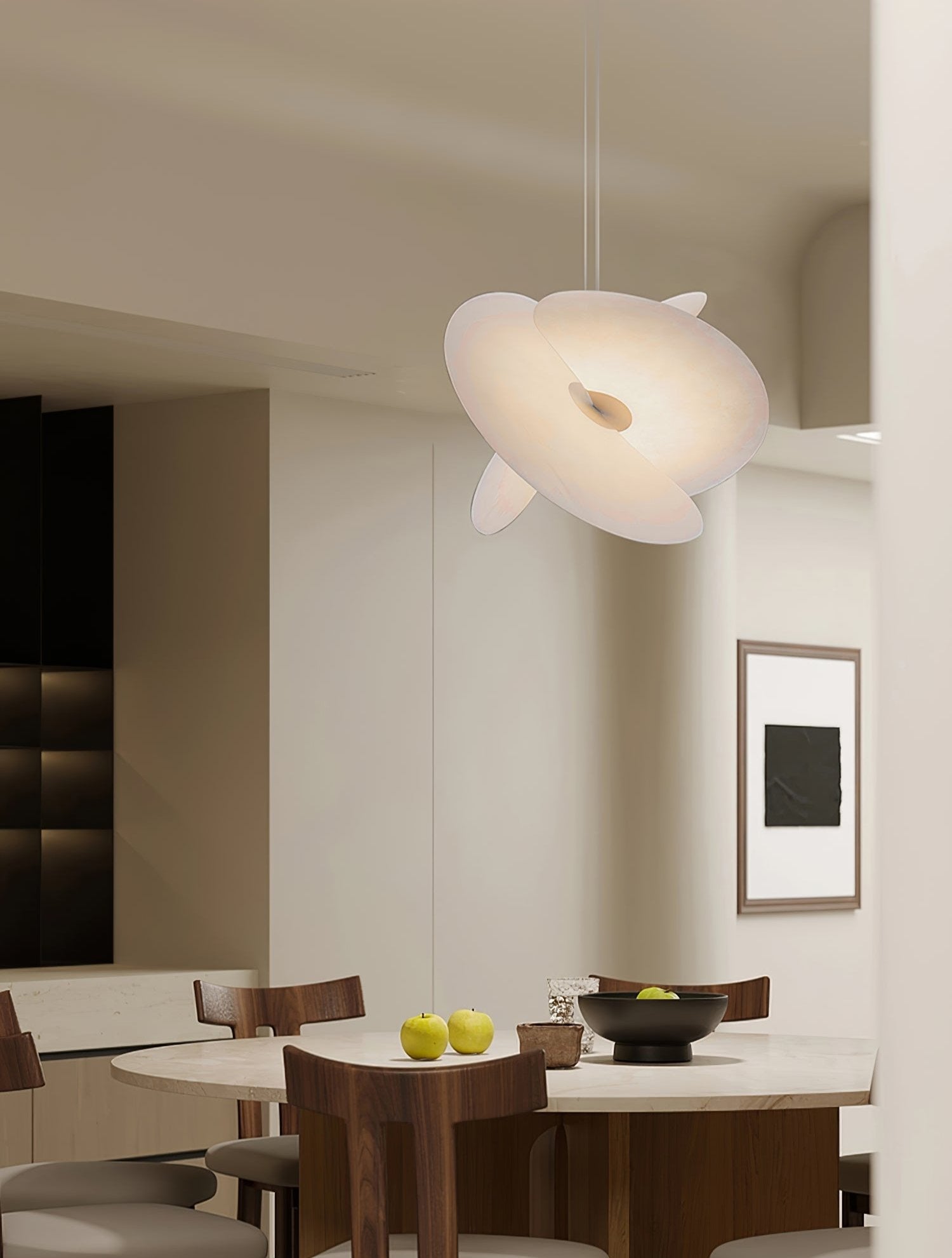 Whirl Suspension Lampe en Tissu Moderne - Neutralighting