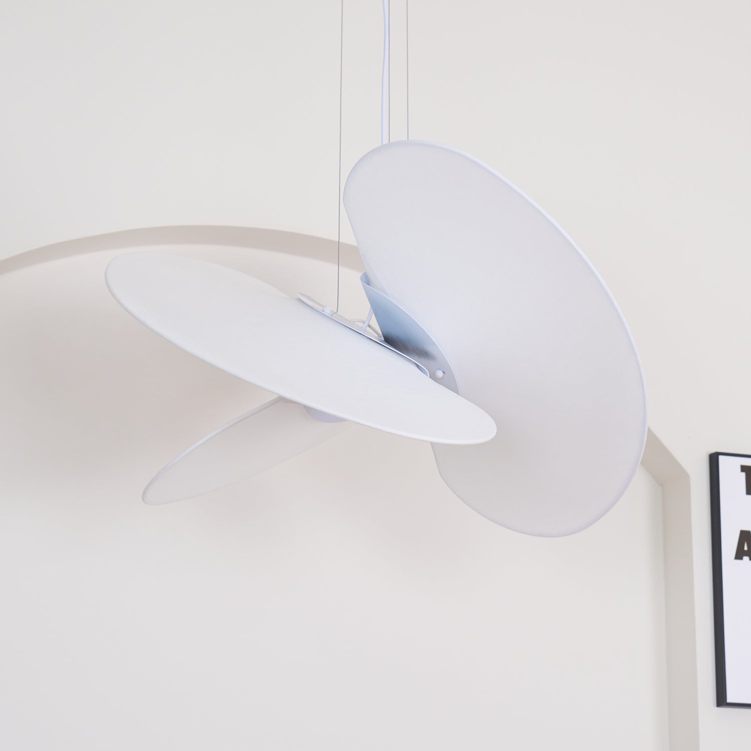 Whirl Suspension Lampe en Tissu Moderne - Neutralighting