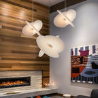 Whirl Suspension Lampe en Tissu Moderne - Neutralighting