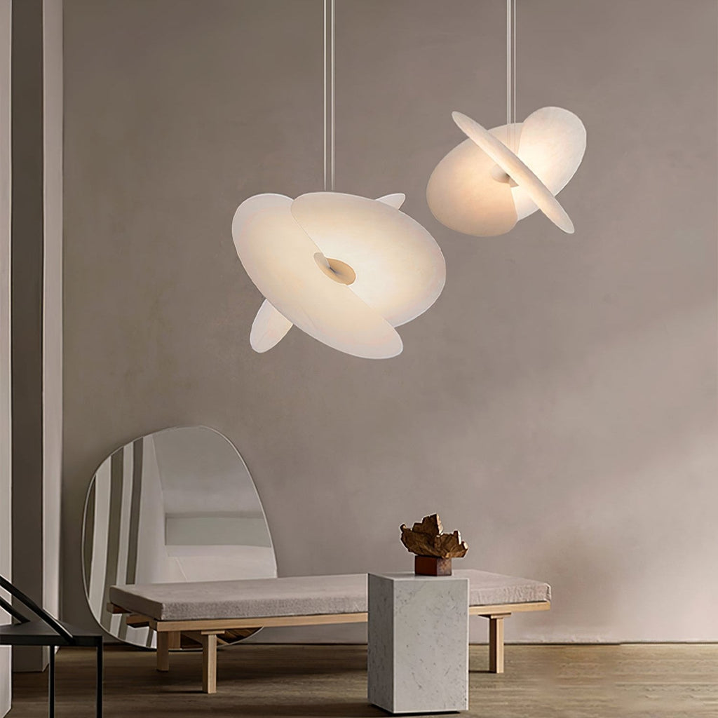 Whirl Suspension Lampe en Tissu Moderne - Neutralighting