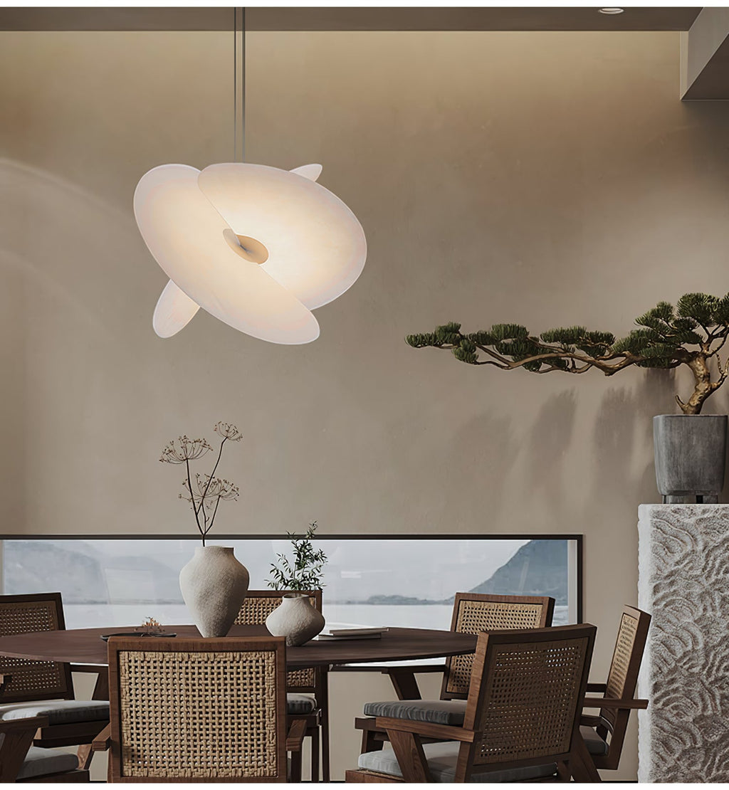 Whirl Suspension Lampe en Tissu Moderne - Neutralighting