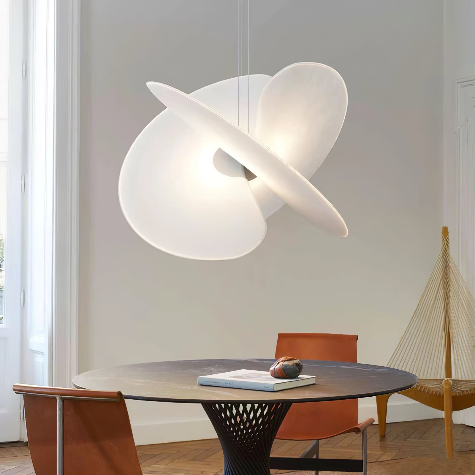 Whirl Suspension Lampe en Tissu Moderne - Neutralighting