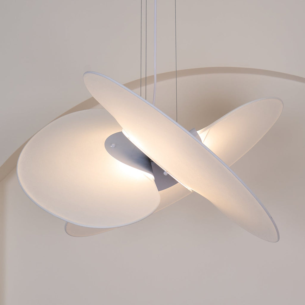 Whirl Suspension Lampe en Tissu Moderne - Neutralighting
