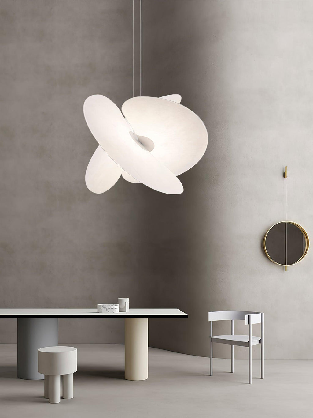 Whirl Suspension Lampe en Tissu Moderne - Neutralighting