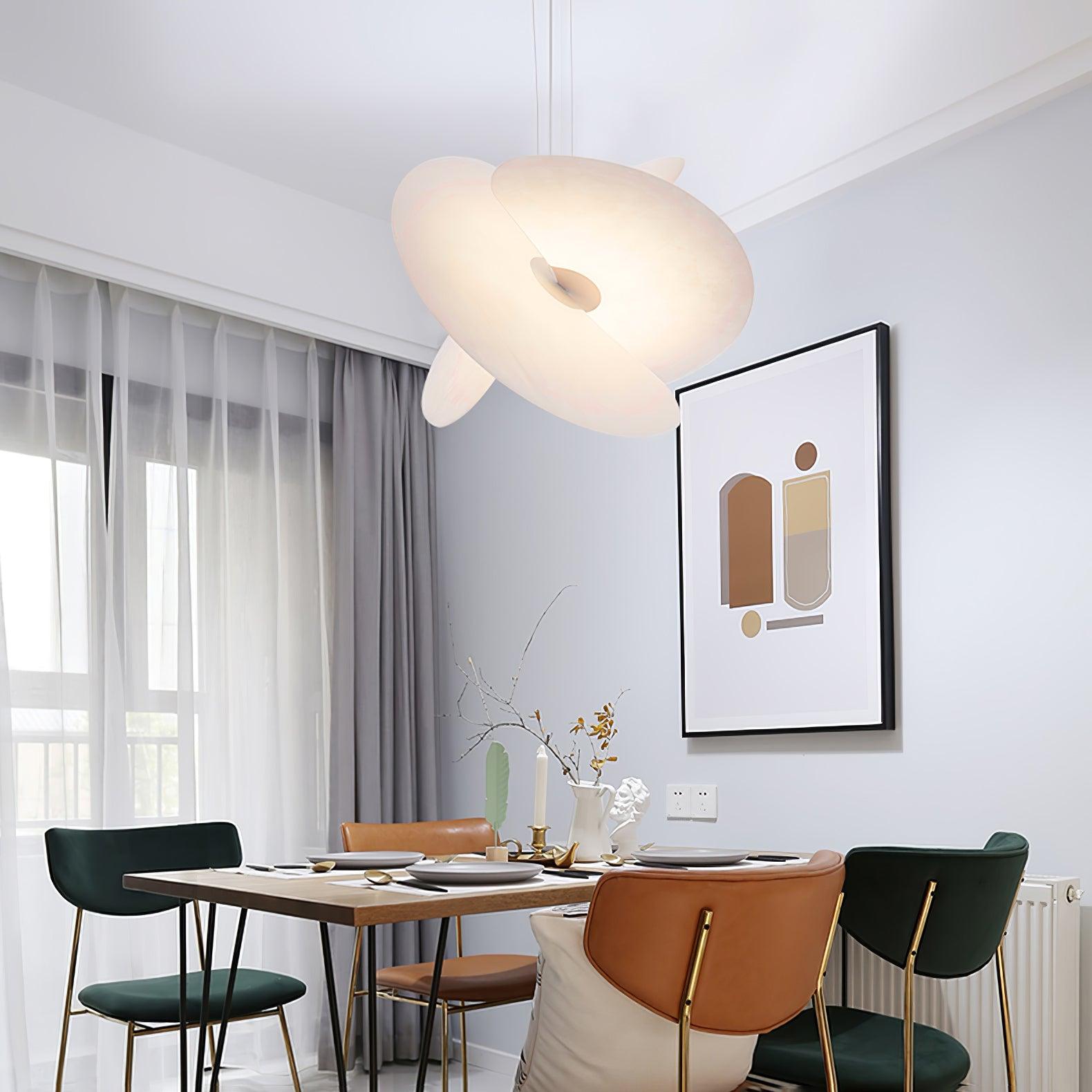 Whirl Suspension Lampe en Tissu Moderne - Neutralighting