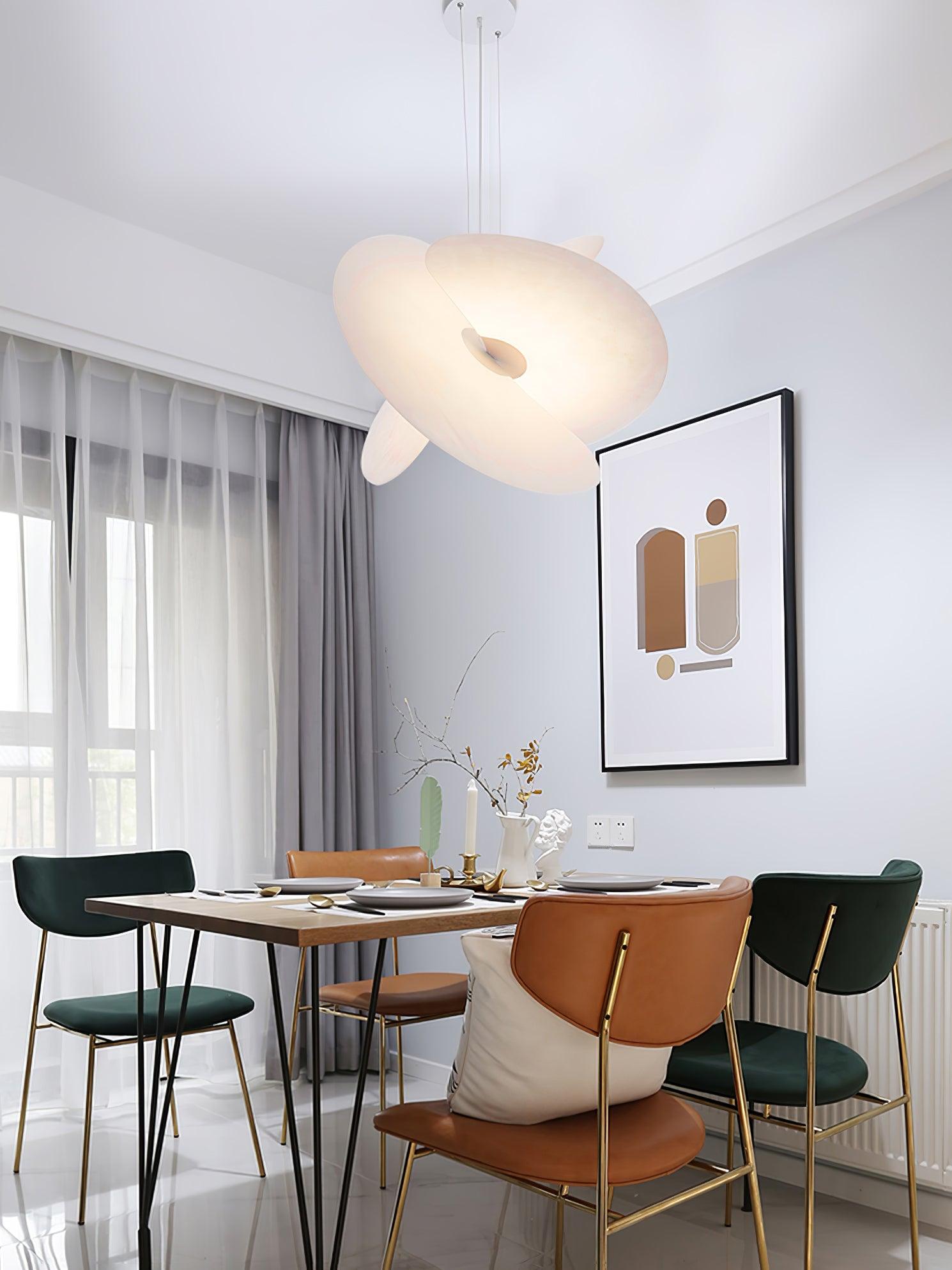 Whirl Suspension Lampe en Tissu Moderne - Neutralighting