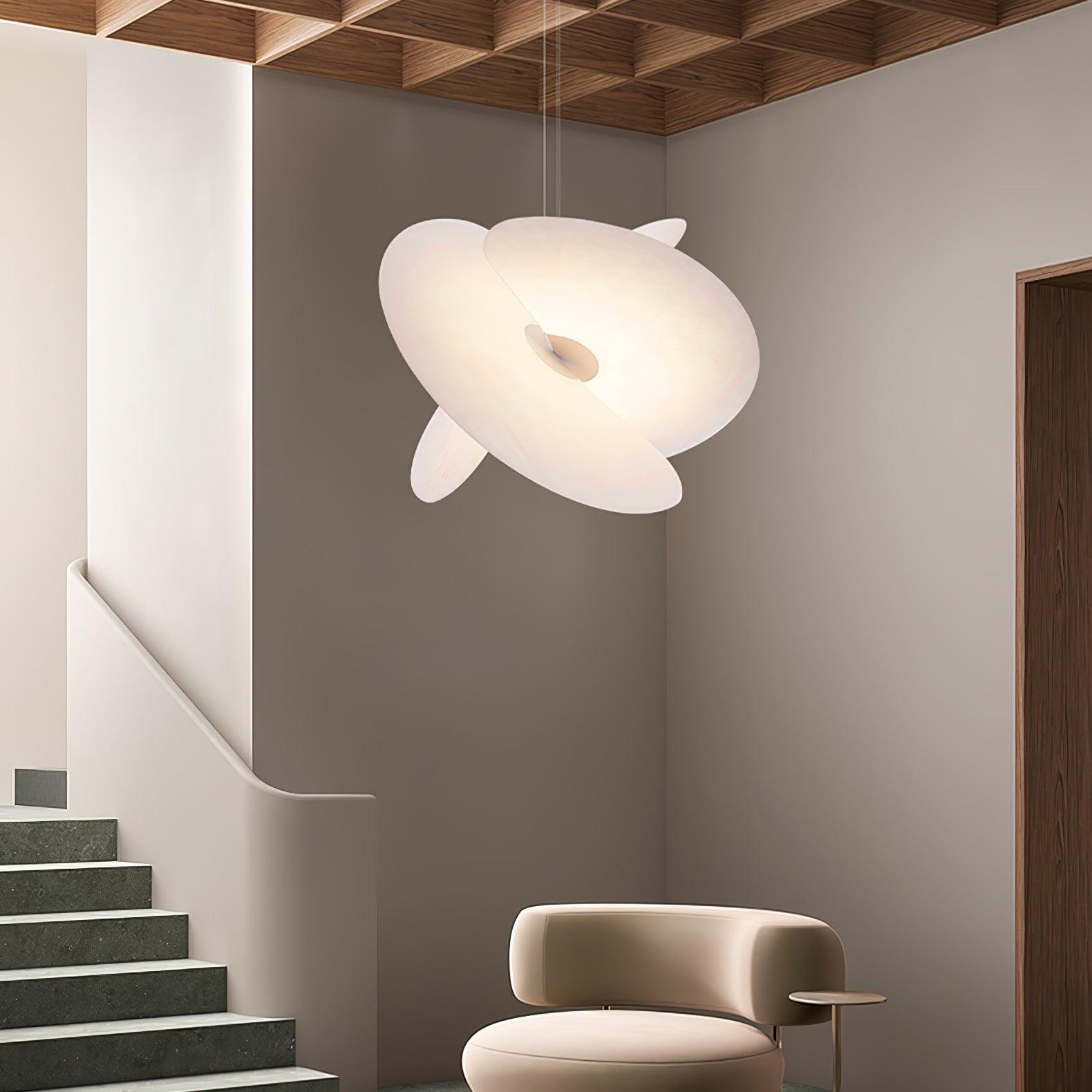 Whirl Suspension Lampe en Tissu Moderne - Neutralighting