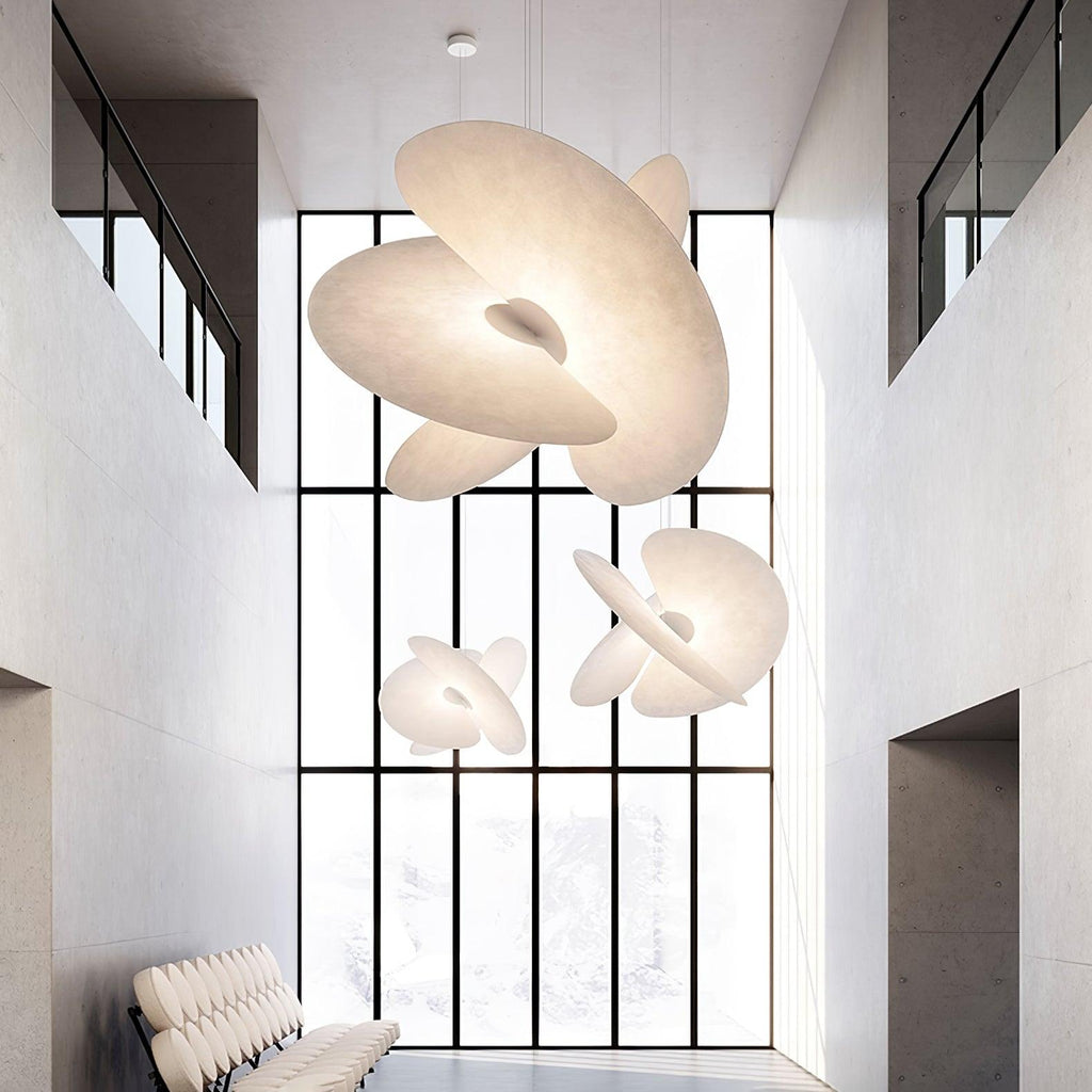 Whirl Suspension Lampe en Tissu Moderne - Neutralighting
